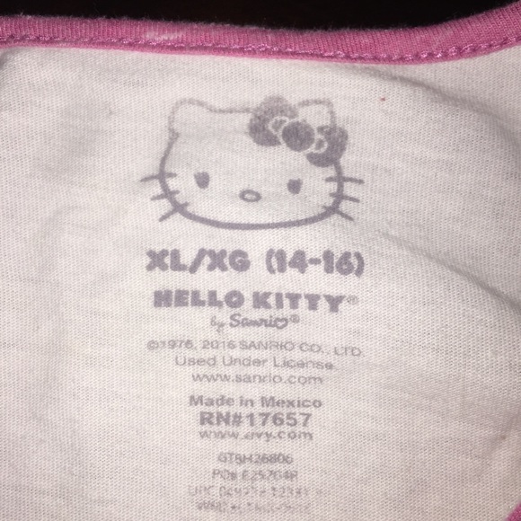 Hello Kitty girl’s SL tee size XL - Picture 4 of 6